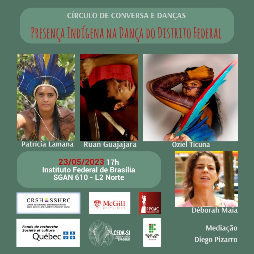 May 2023: Presença Indígena na Dança do Distrito Federal [Indigenous presence in the Dance of the Federal&nbsp;District]